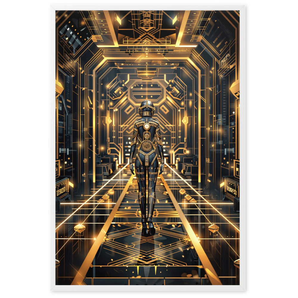 Affiche Art Deco Steampunk - Image 2