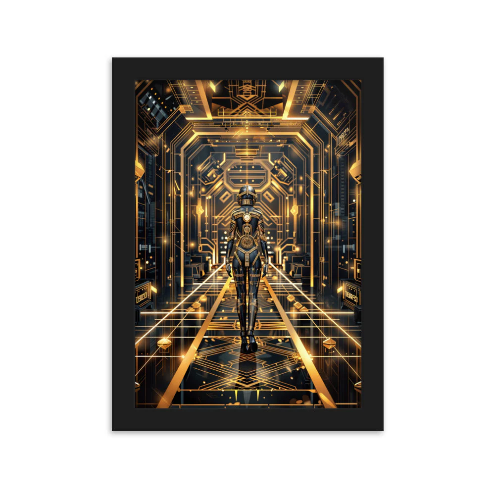 Affiche Art Deco Steampunk - Image 3