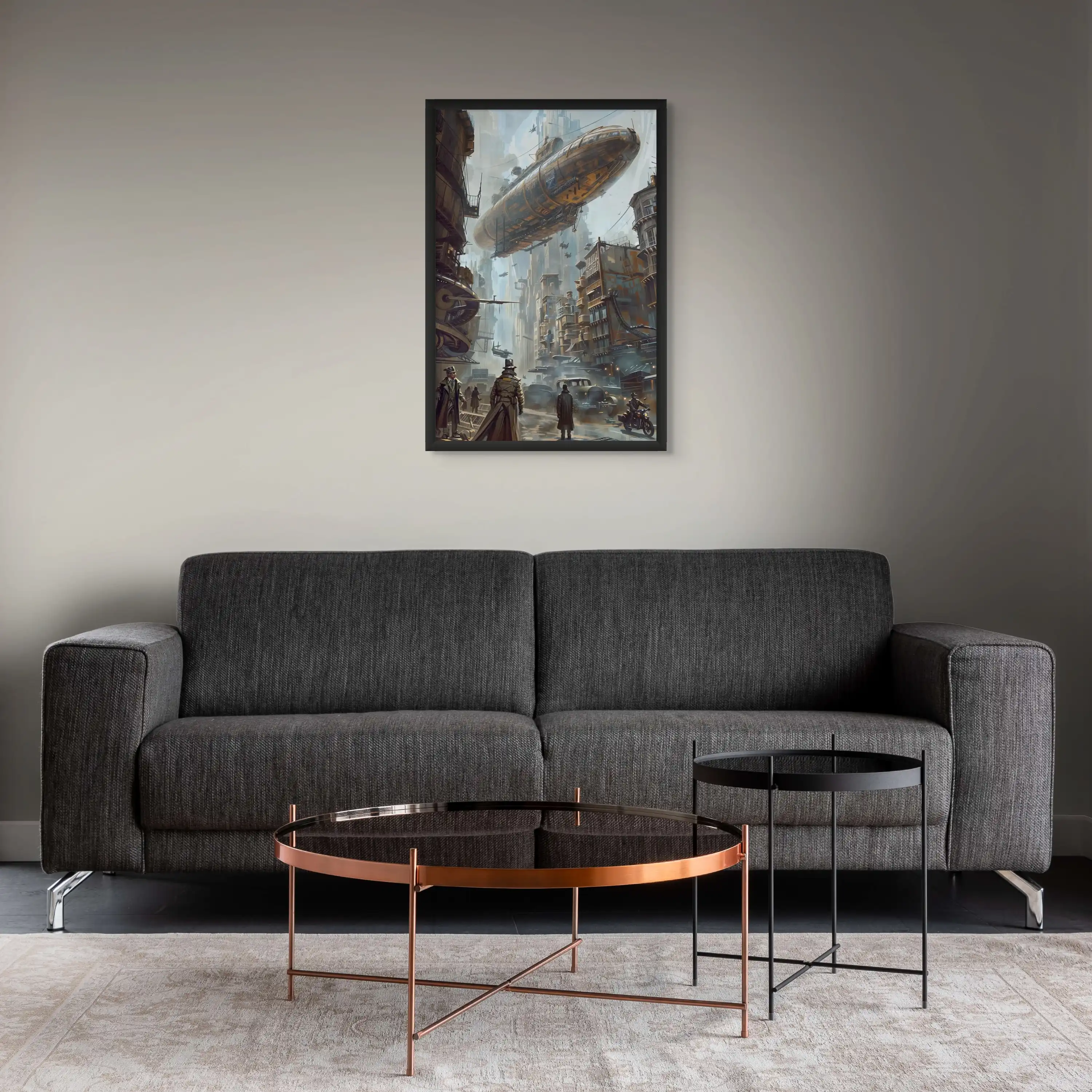 Affiche Dirigeable Steampunk — une Déco Unique et Originale - Image 10