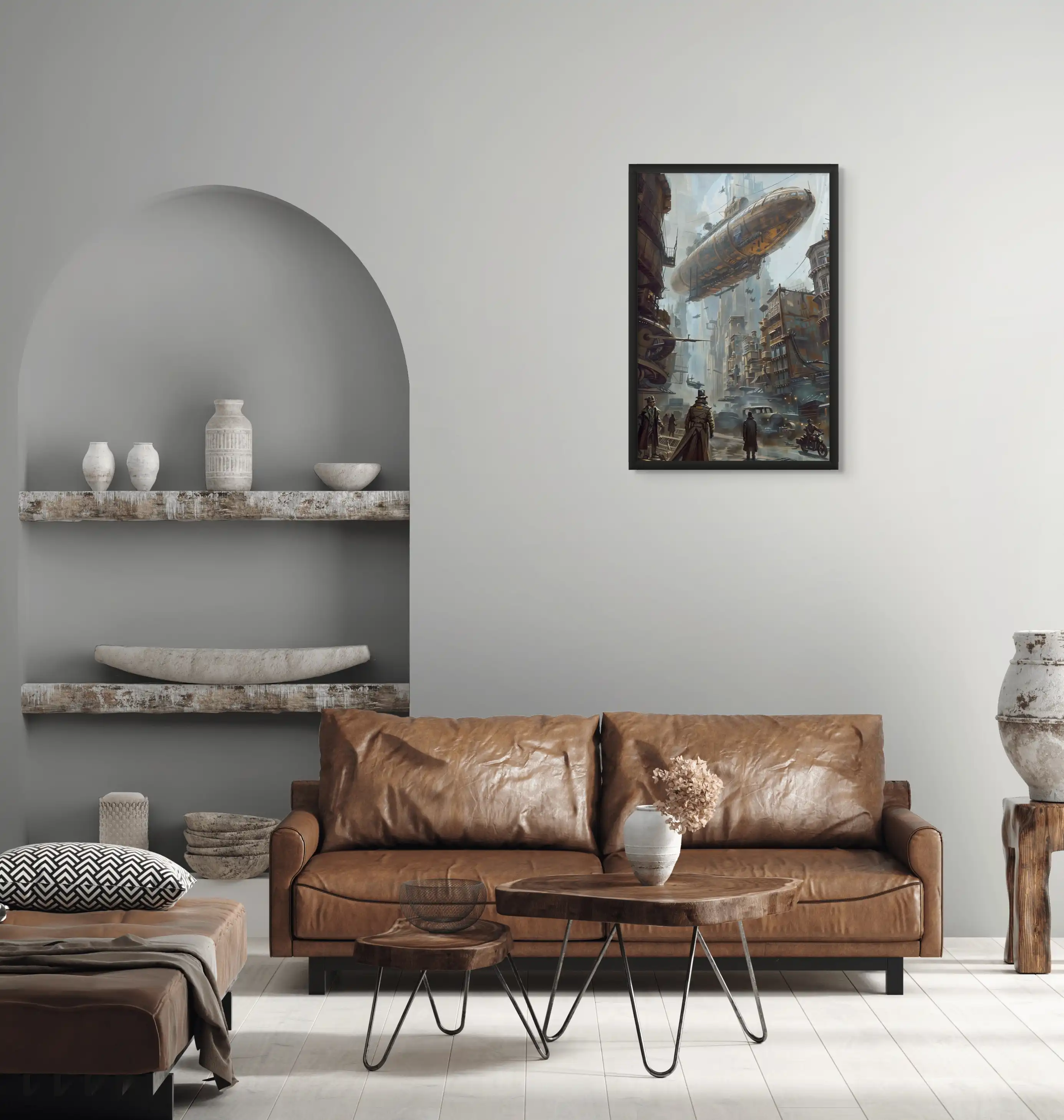 Affiche Dirigeable Steampunk — une Déco Unique et Originale - Image 11