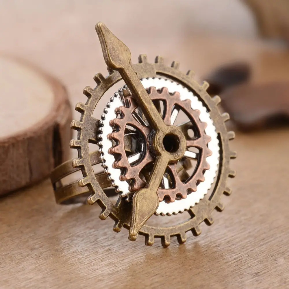 Bague Steampunk — Tempus Fugit - Image 3