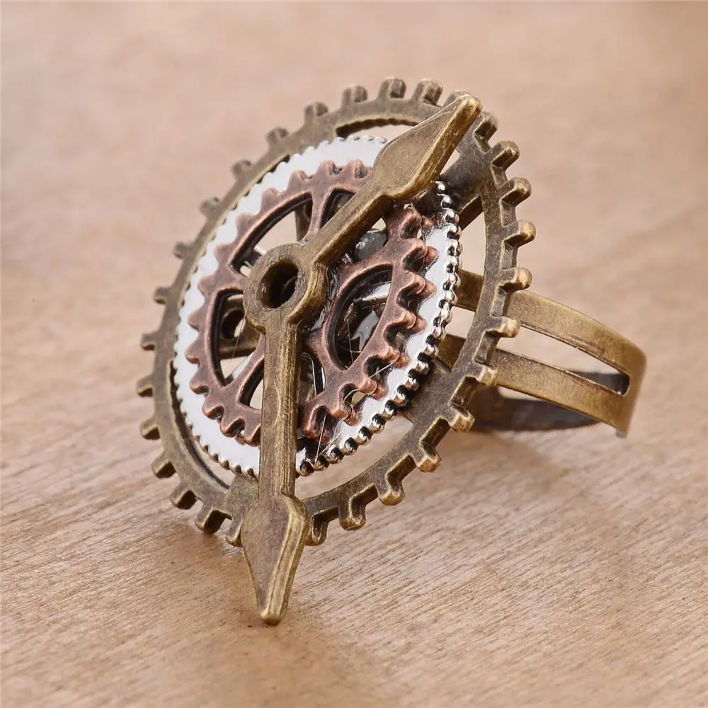 Bague Steampunk — Tempus Fugit - Image 4