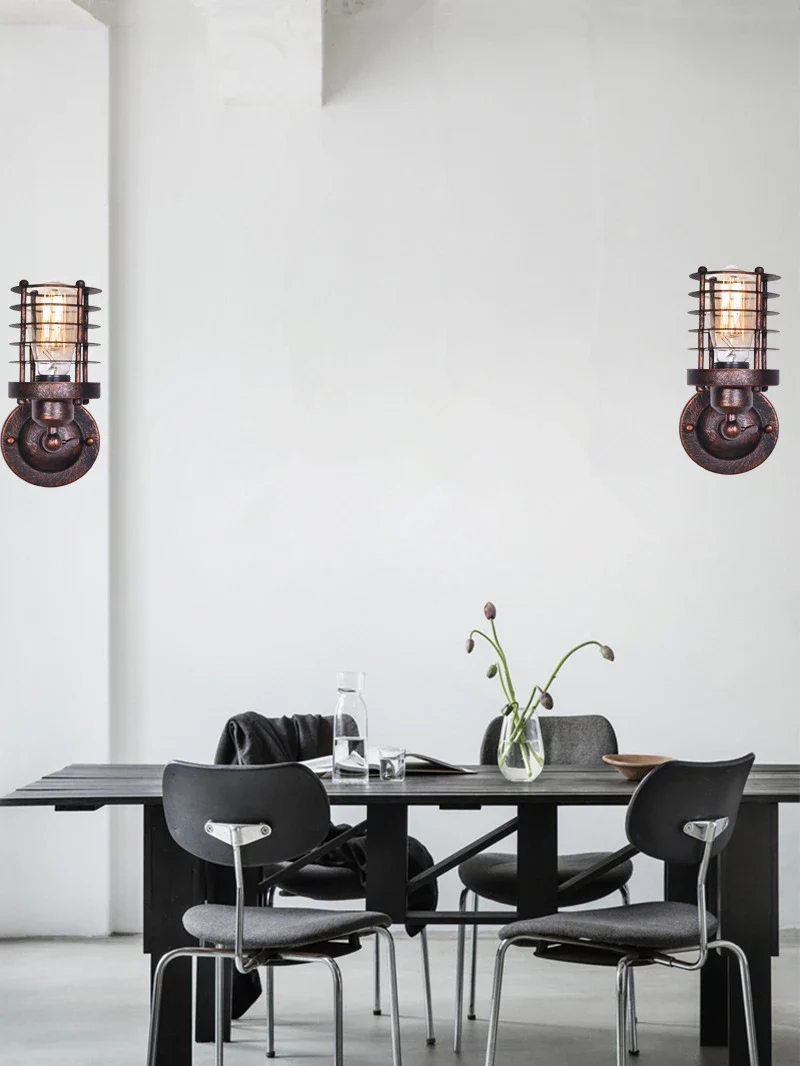 Applique Murale Industrielle Steampunk en Fer Forgé - L’Éclat du Loft - Image 18
