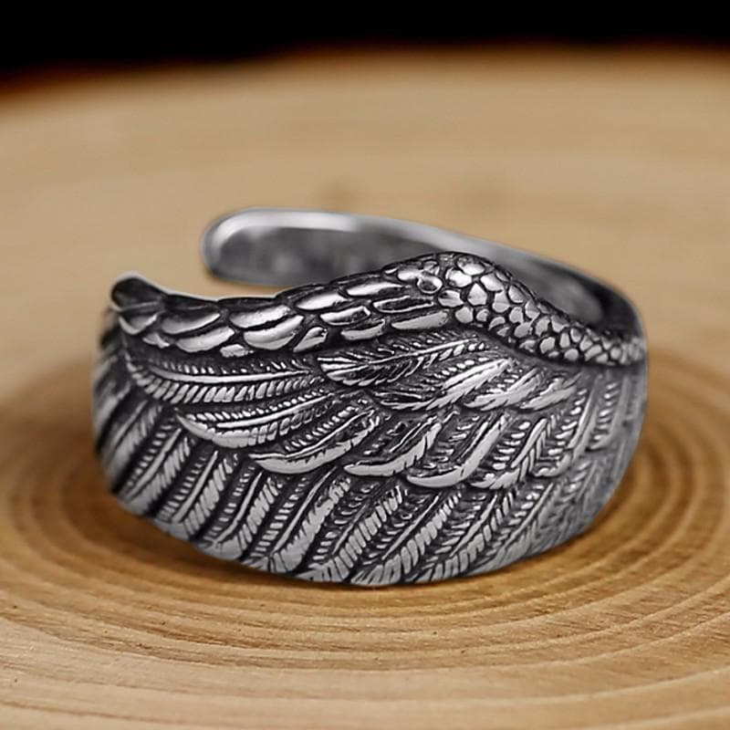 Bague Ailes D'ange — Gardien Steampunk - Image 2