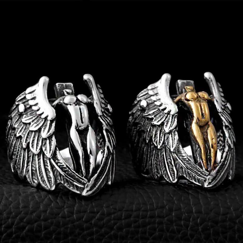 Bague Ange — Gardien Steampunk - Image 3