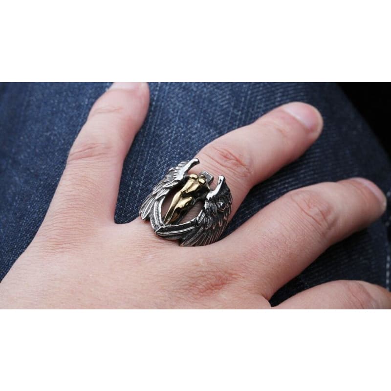 Bague Ange — Gardien Steampunk - Image 4