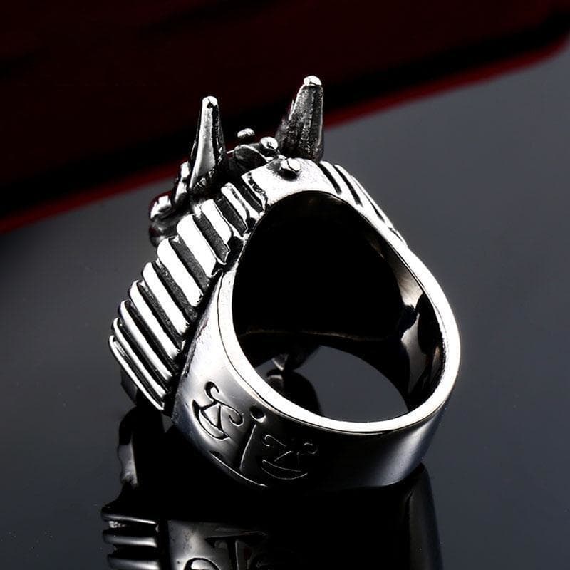Bague Anubis — Inspirée des Voies d'Anubis de Tim Powers - Image 4