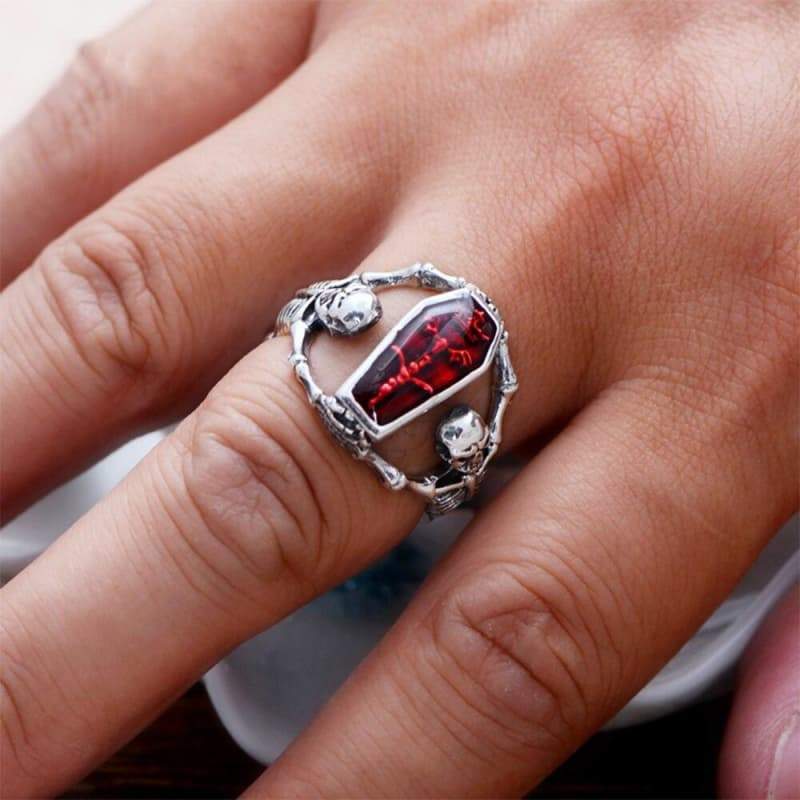 Bague Cercueil — Gothique Punk - Image 2