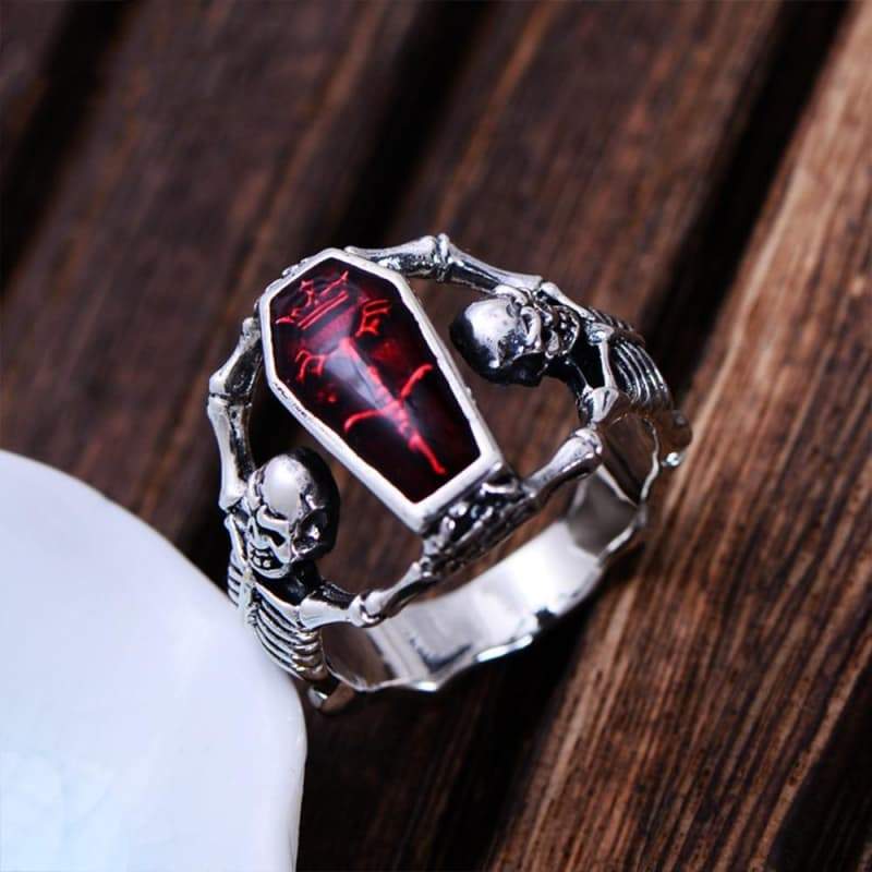 Bague Cercueil — Gothique Punk - Image 3