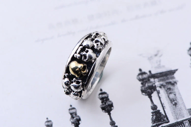 Bague Argent Gothique — Sépulcre - Image 11