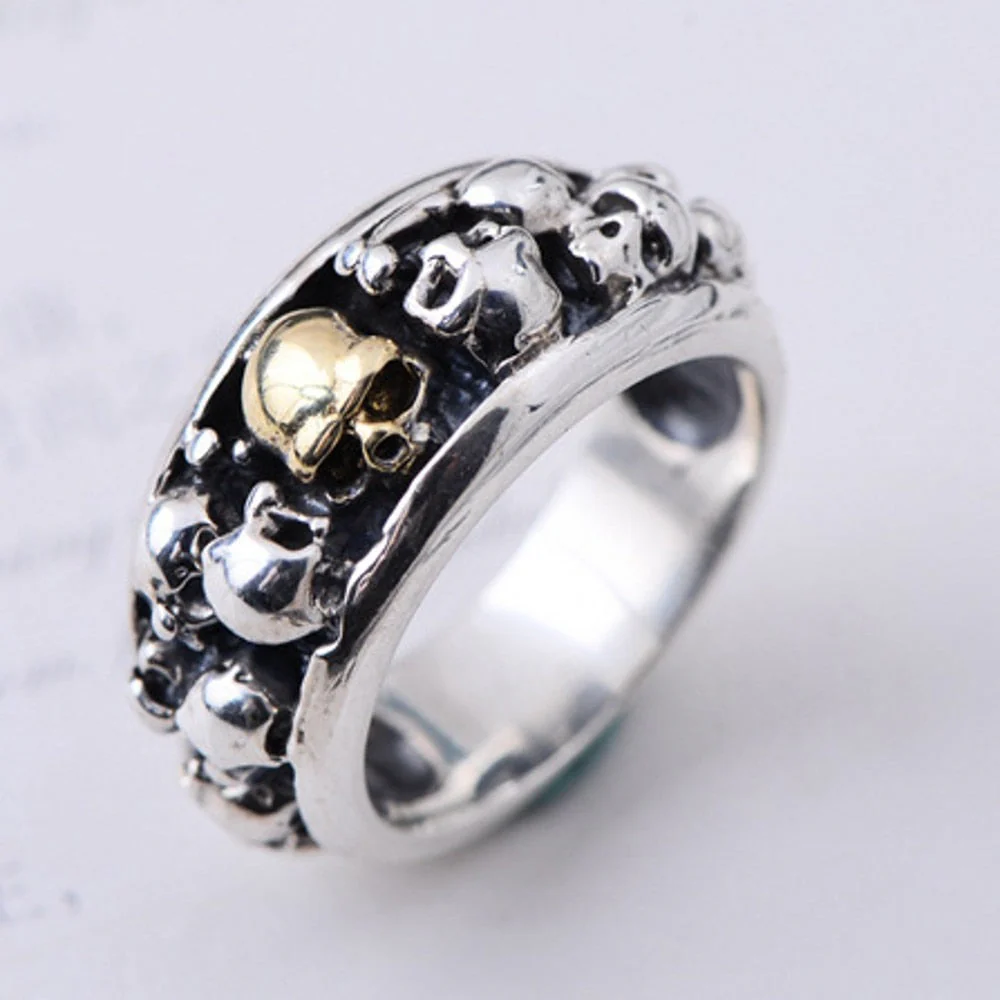 Bague Argent Gothique — Sépulcre - Image 2