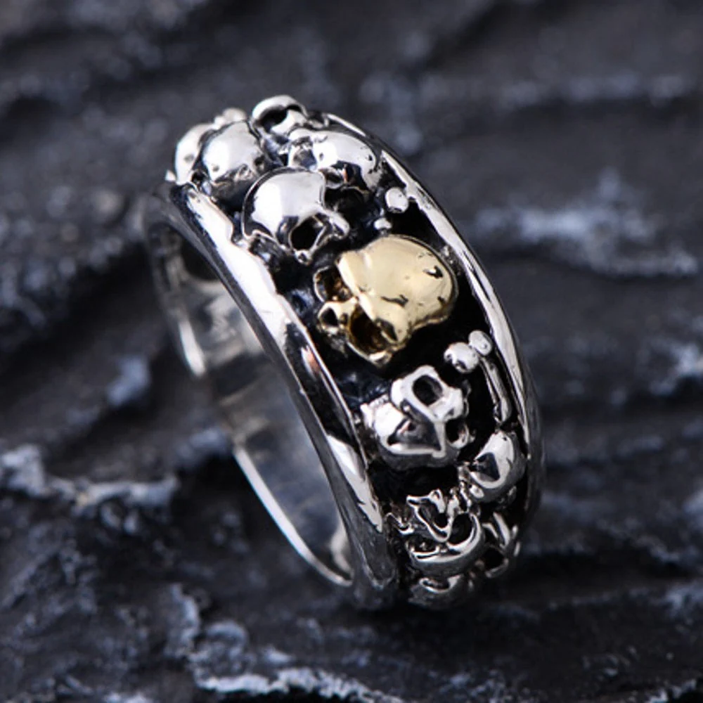 Bague Argent Gothique — Sépulcre - Image 4