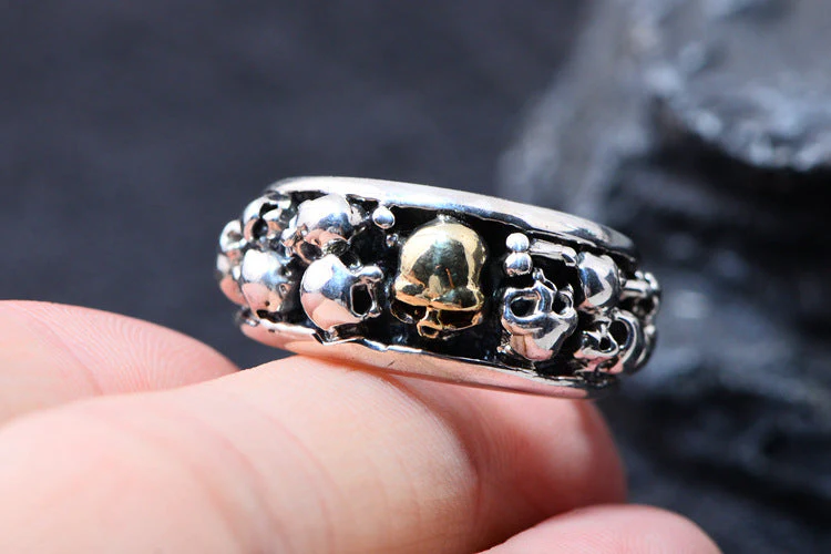 Bague Argent Gothique — Sépulcre - Image 8