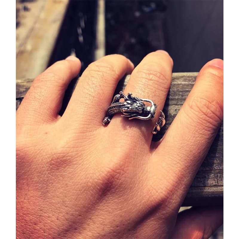 Bague Dragon Homme - Image 4