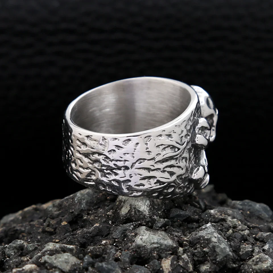 Bague Crâne Pirate - Os Croisés Punk - Image 3