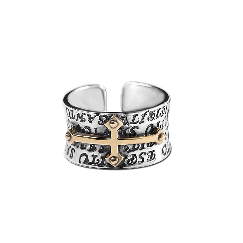 Bague Croix Argent — In Nomine Domini - Image 12