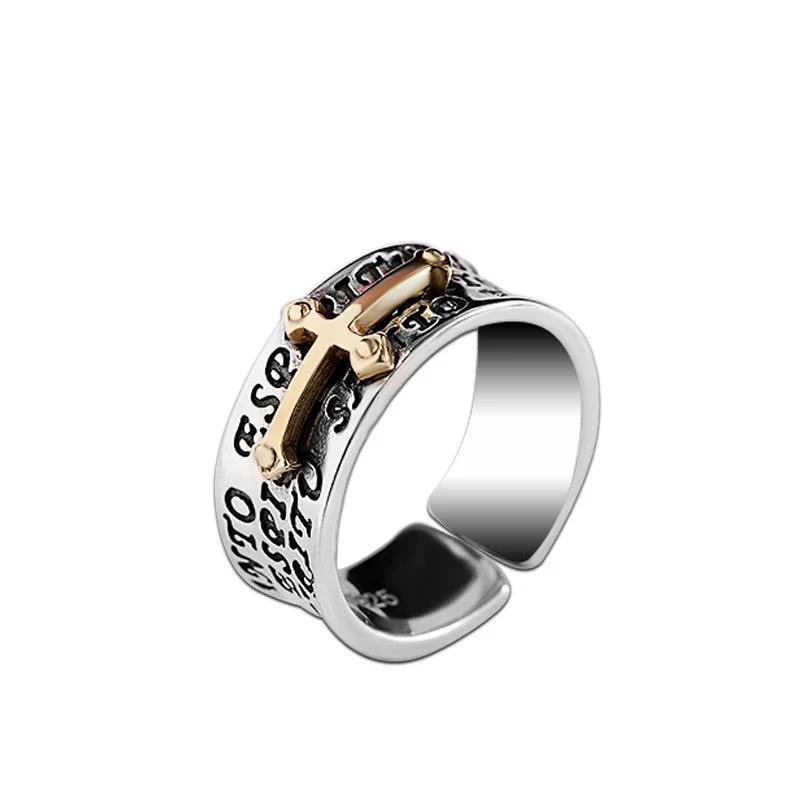 Bague Croix Argent — In Nomine Domini - Image 8