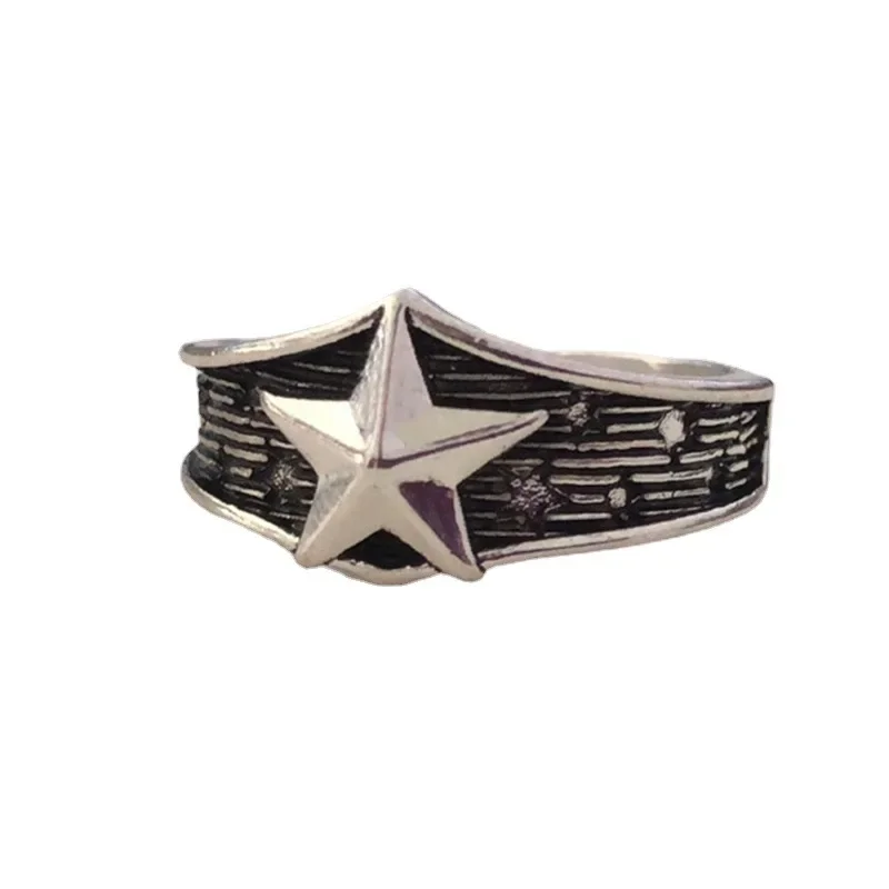 Bague Etoile — Argent Steampunk