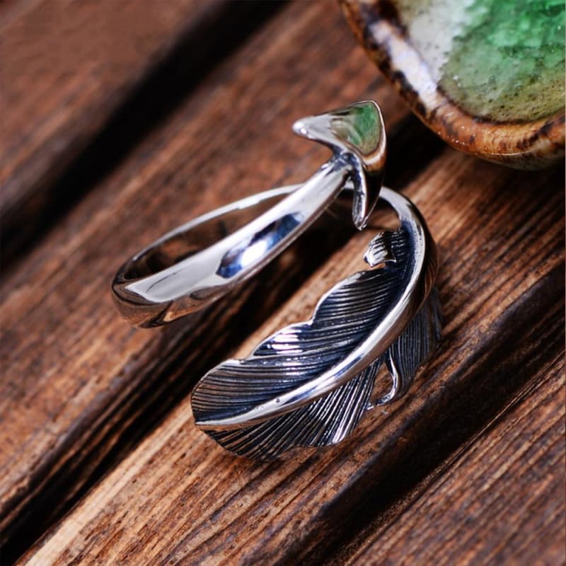 Bague Flèche d' Argent Steampunk - Image 3