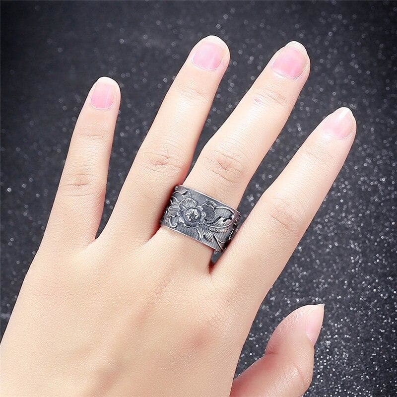 Bague Fleur Vintage & Victorienne - Image 2