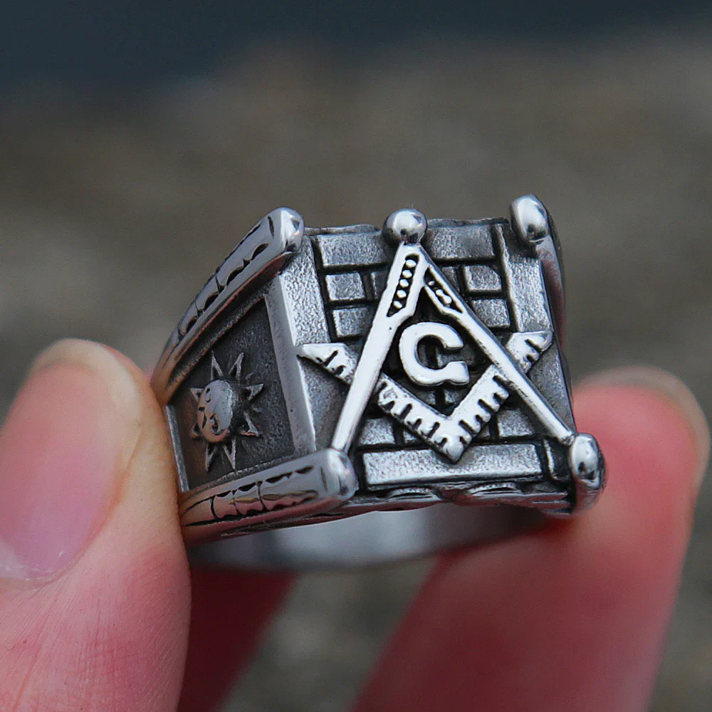 Bague Franc Maçon — Loge Secrète - Image 2