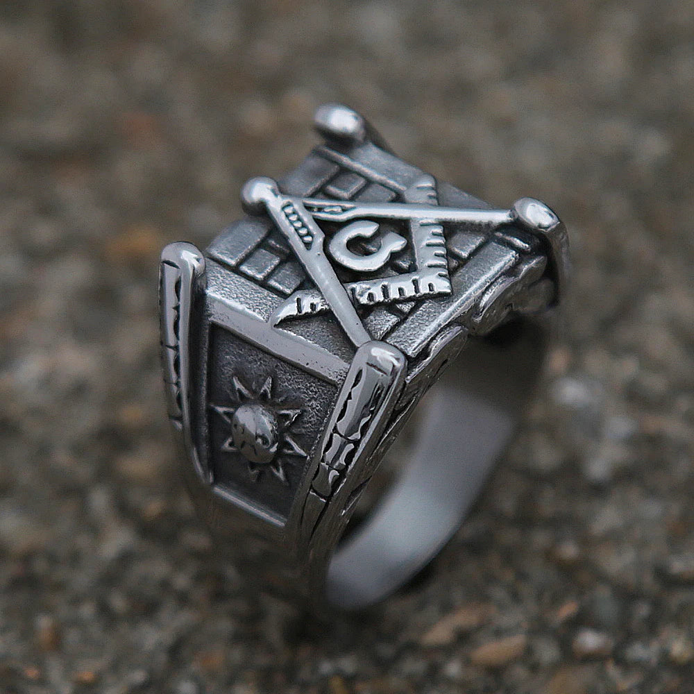 Bague Franc Maçon — Loge Secrète - Image 3