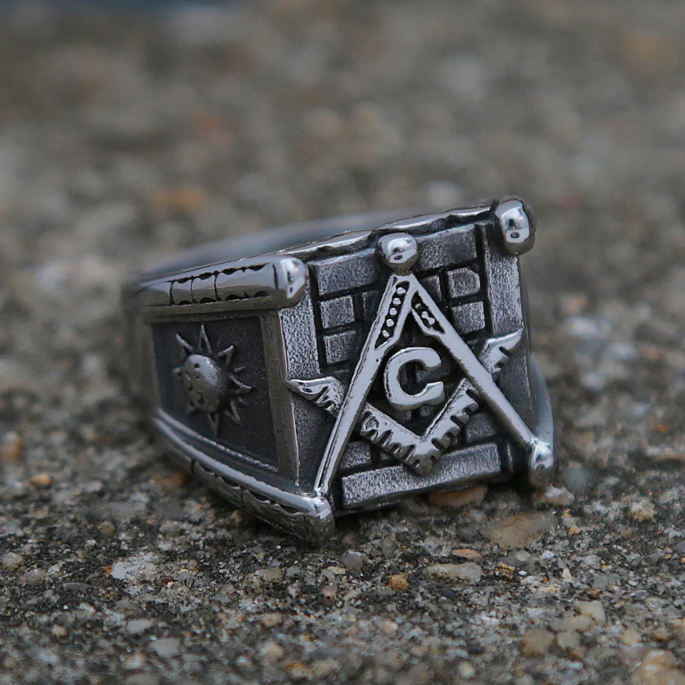 Bague Franc Maçon — Loge Secrète - Image 5