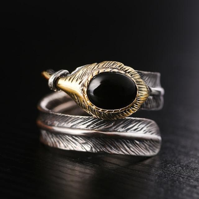 Bague Plume Argent - Image 5