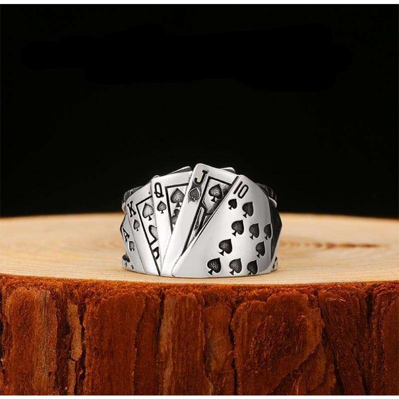 Bague Poker — Poker d' Argent - Image 2