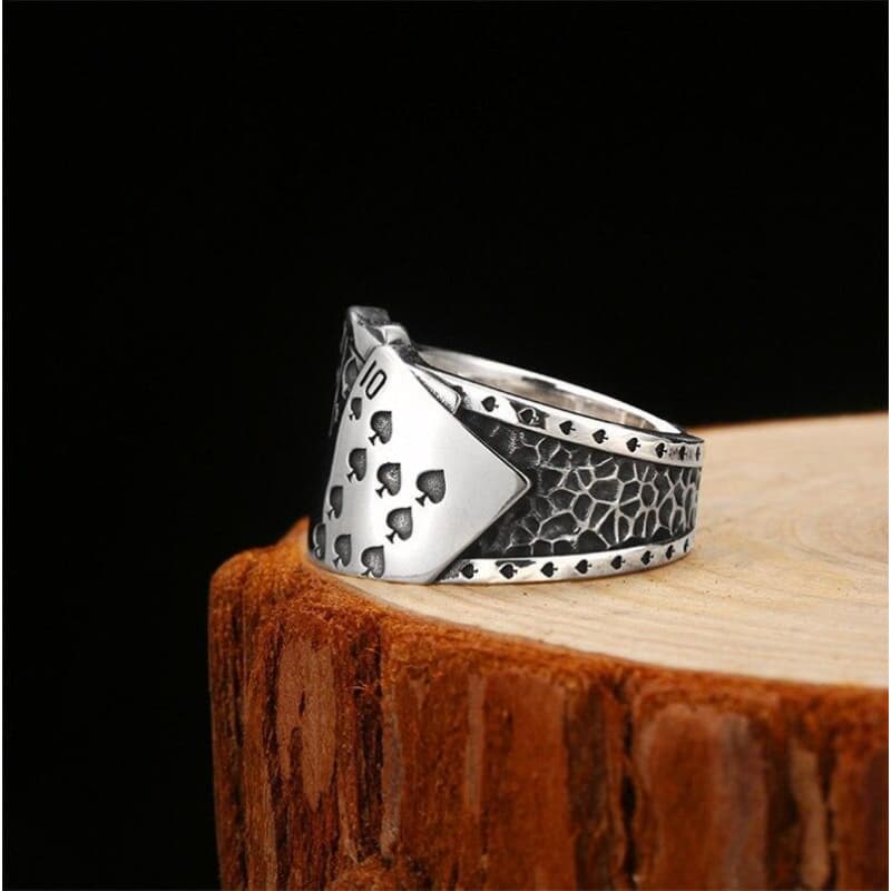 Bague Poker — Poker d' Argent - Image 3