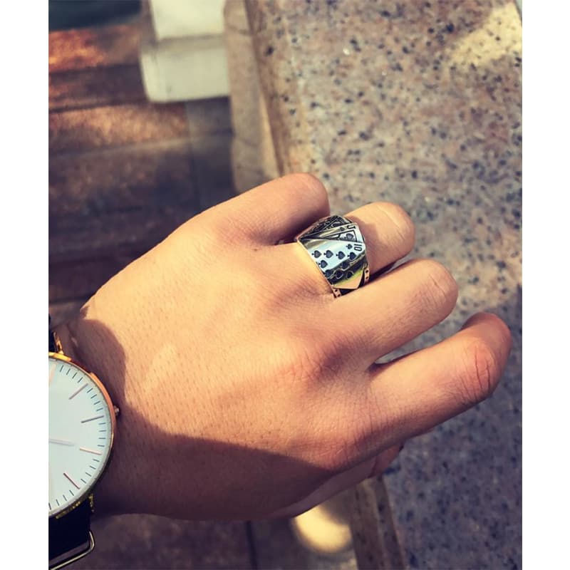 Bague Poker — Poker d' Argent - Image 4