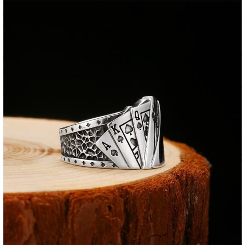 Bague Poker — Poker d' Argent - Image 5