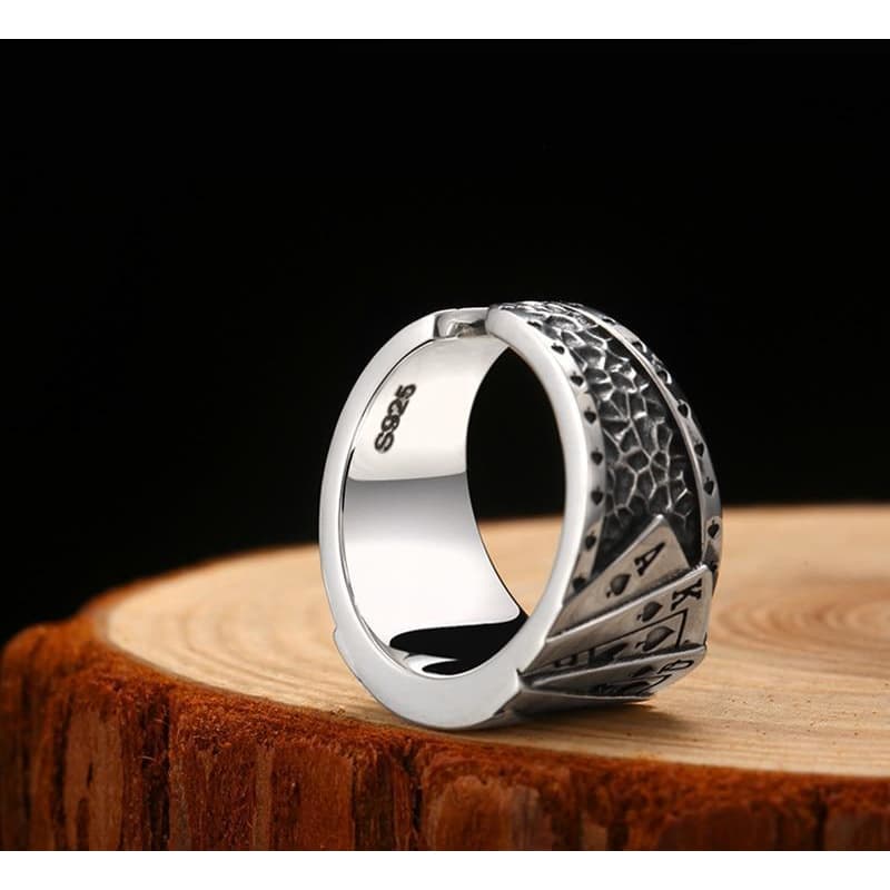 Bague Poker — Poker d' Argent - Image 7