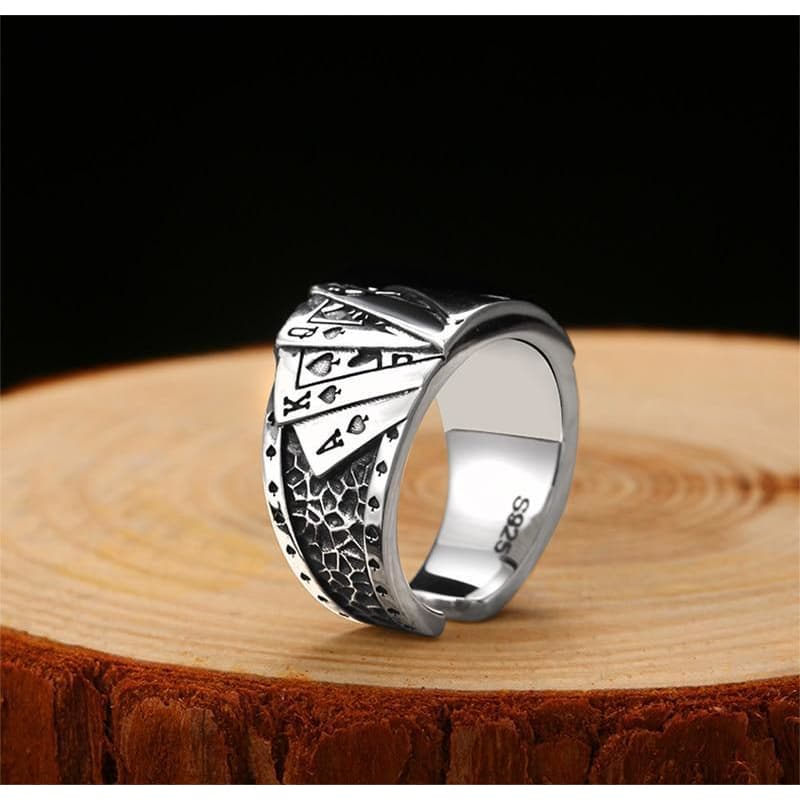 Bague Poker — Poker d' Argent - Image 8