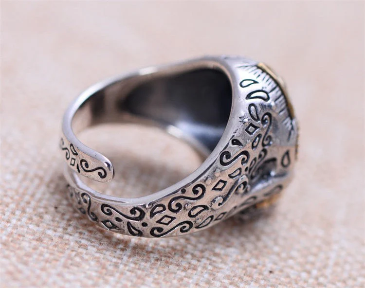 Bague Homme Steampunk — Skeleton - Image 4