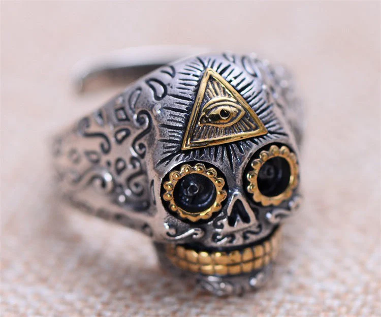 Bague Homme Steampunk — Skeleton - Image 5