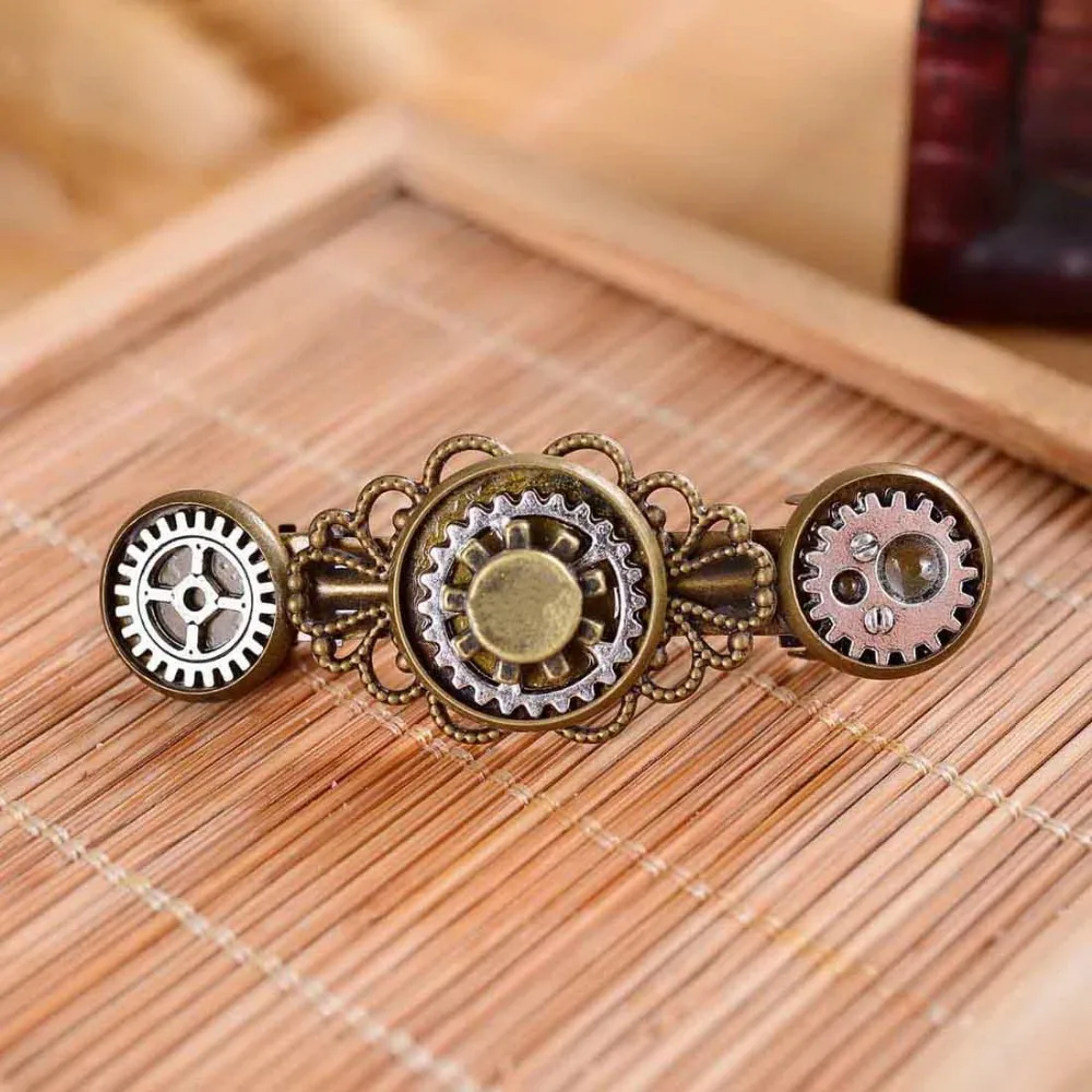 Barettte Cheveux Steampunk - Image 4