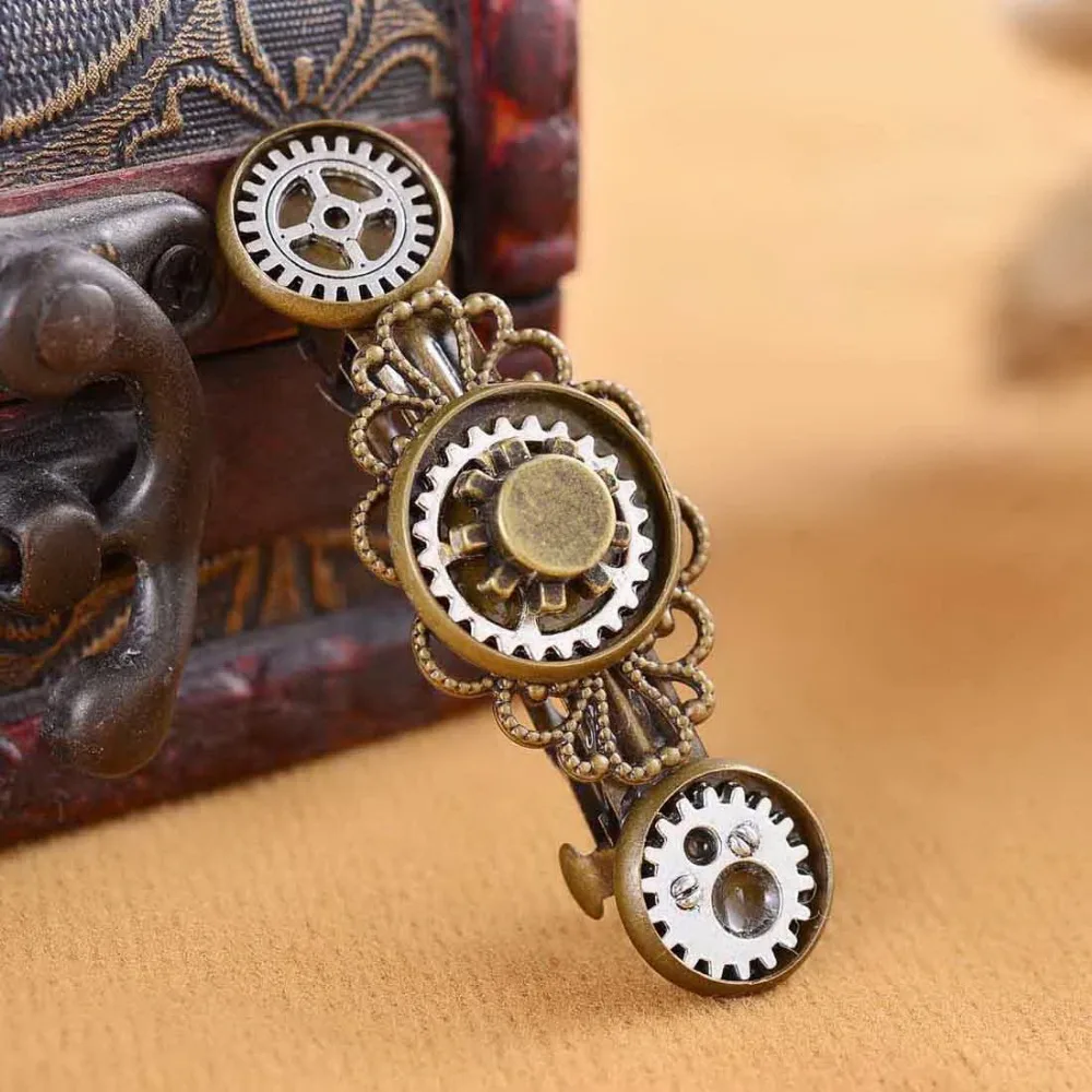 Barettte Cheveux Steampunk - Image 5
