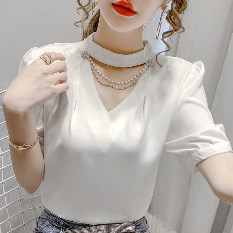 Blouse Jaune Femme — Style Rétro - Image 2