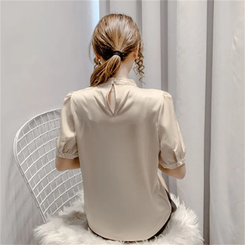 Blouse Jaune Femme — Style Rétro - Image 4