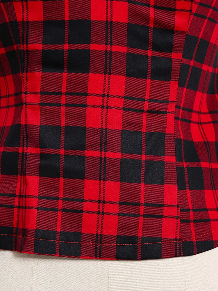 Blouse Tartan Femme — Mary Anning - Image 7