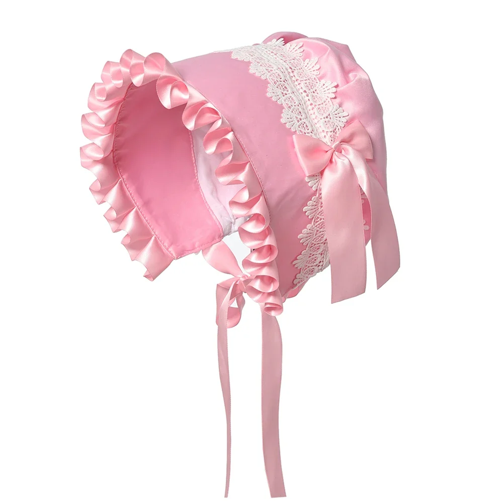 Bonnet Victorien Femme - Style Français Lolita Demoiselle d'Honneur - Image 10