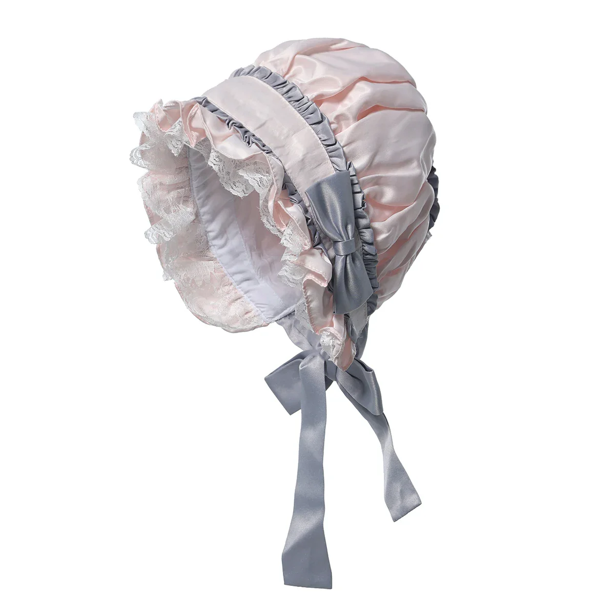 Bonnet Victorien Femme - Style Français Lolita Demoiselle d'Honneur - Image 14