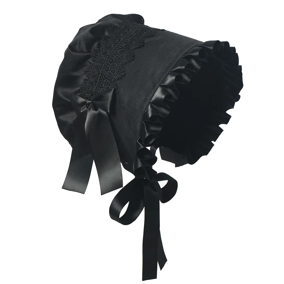 Bonnet Victorien Femme - Style Français Lolita Demoiselle d'Honneur - Image 15