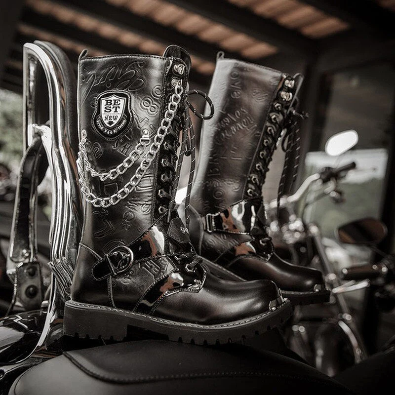 Bottes Gothiques Homme - Dark Rider - Image 5