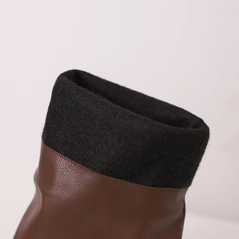 Bottes Pirate Femme - Manchette, Boucle et Cuir - Image 11