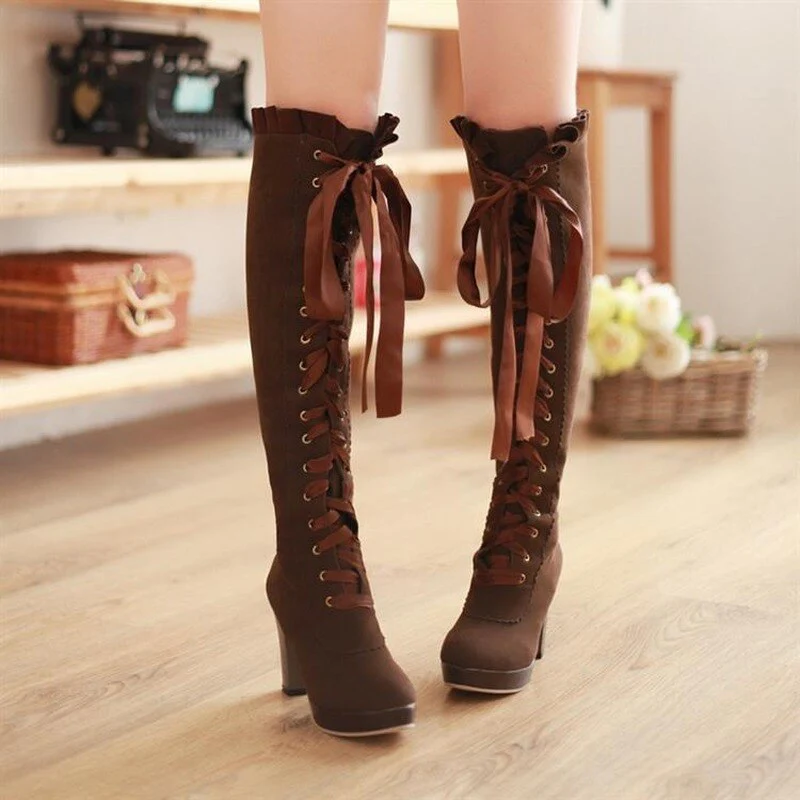Bottines Victoriennes Cuir - Hester Shaw - Image 4