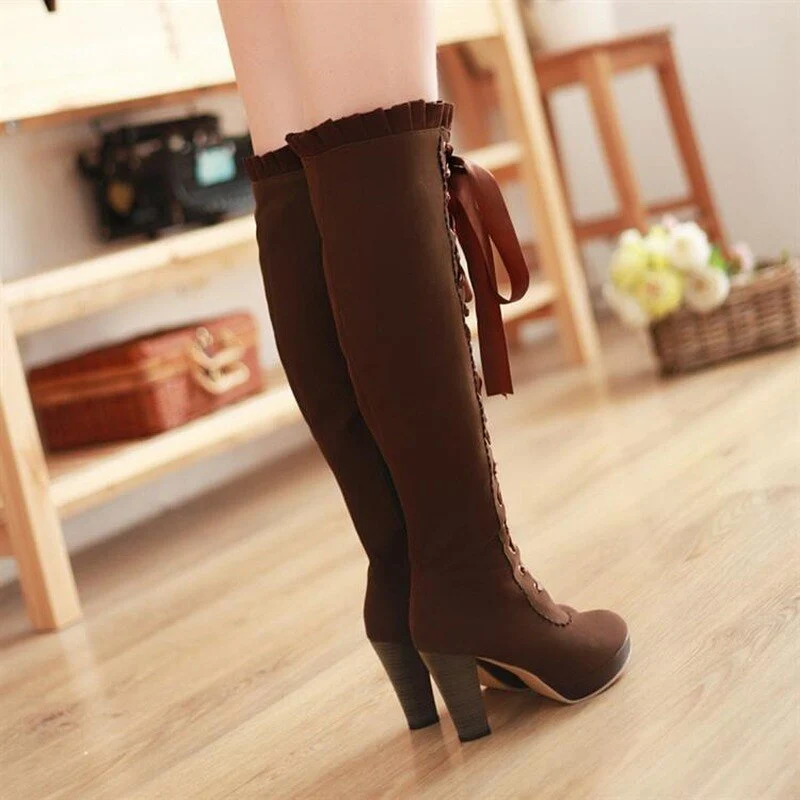 Bottines Victoriennes Cuir - Hester Shaw - Image 7