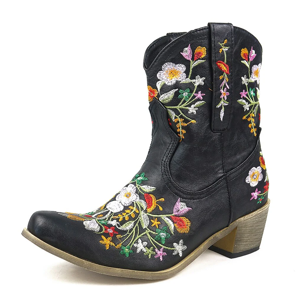 Bottines Vintage Femme - Image 4
