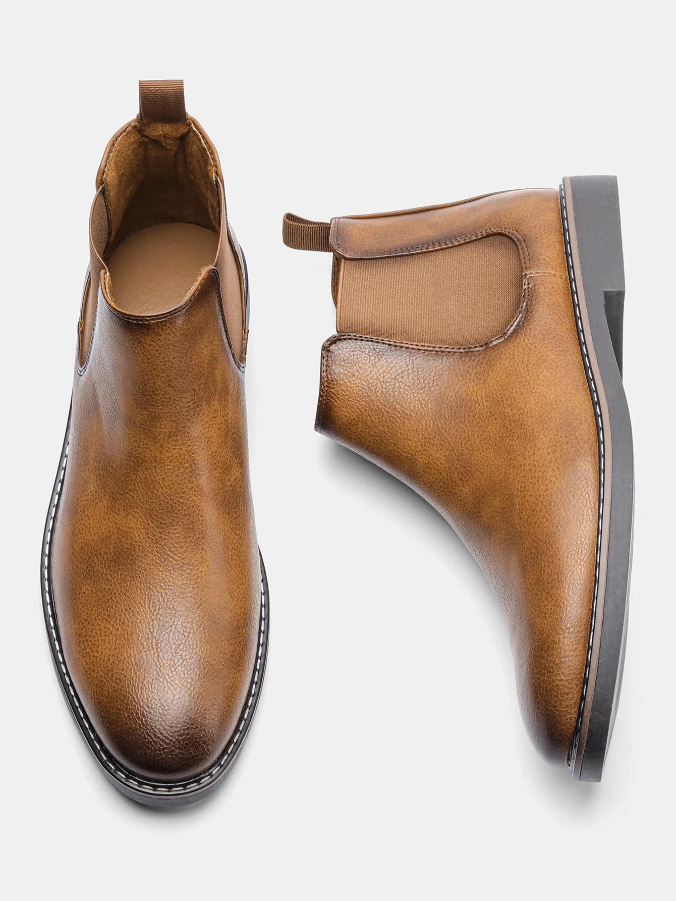 Bottines Chelsea Cuir Homme — Style Rétro Gentleman 4 Coloris - Image 21